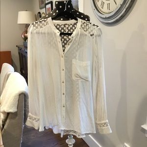Free people button up